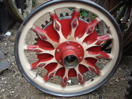 1904 Fiat veteran car wheels