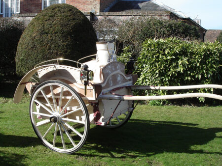 1950s milk cart rebuild Benny Hill Ernie